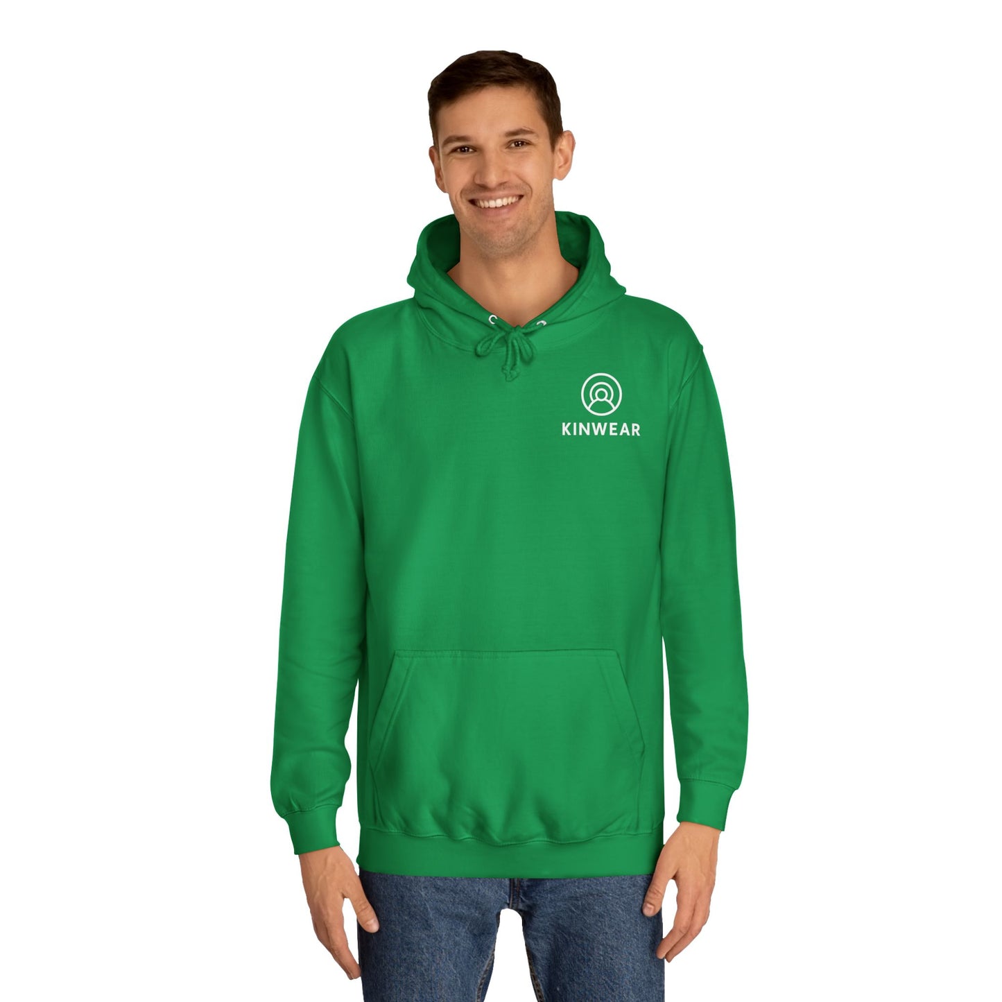 Kinwear signature hoodie - white logo