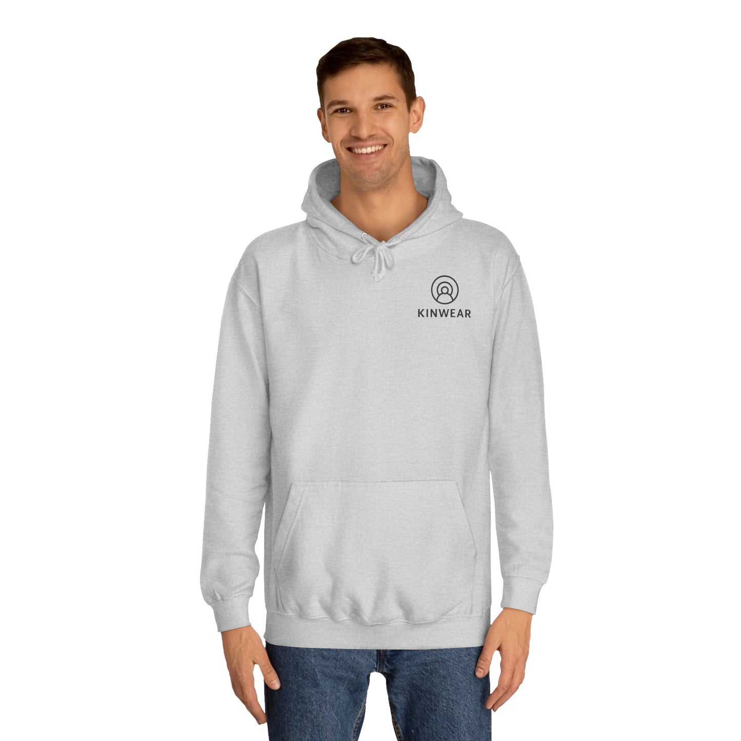 Kinwear signature hoodie - Black logo