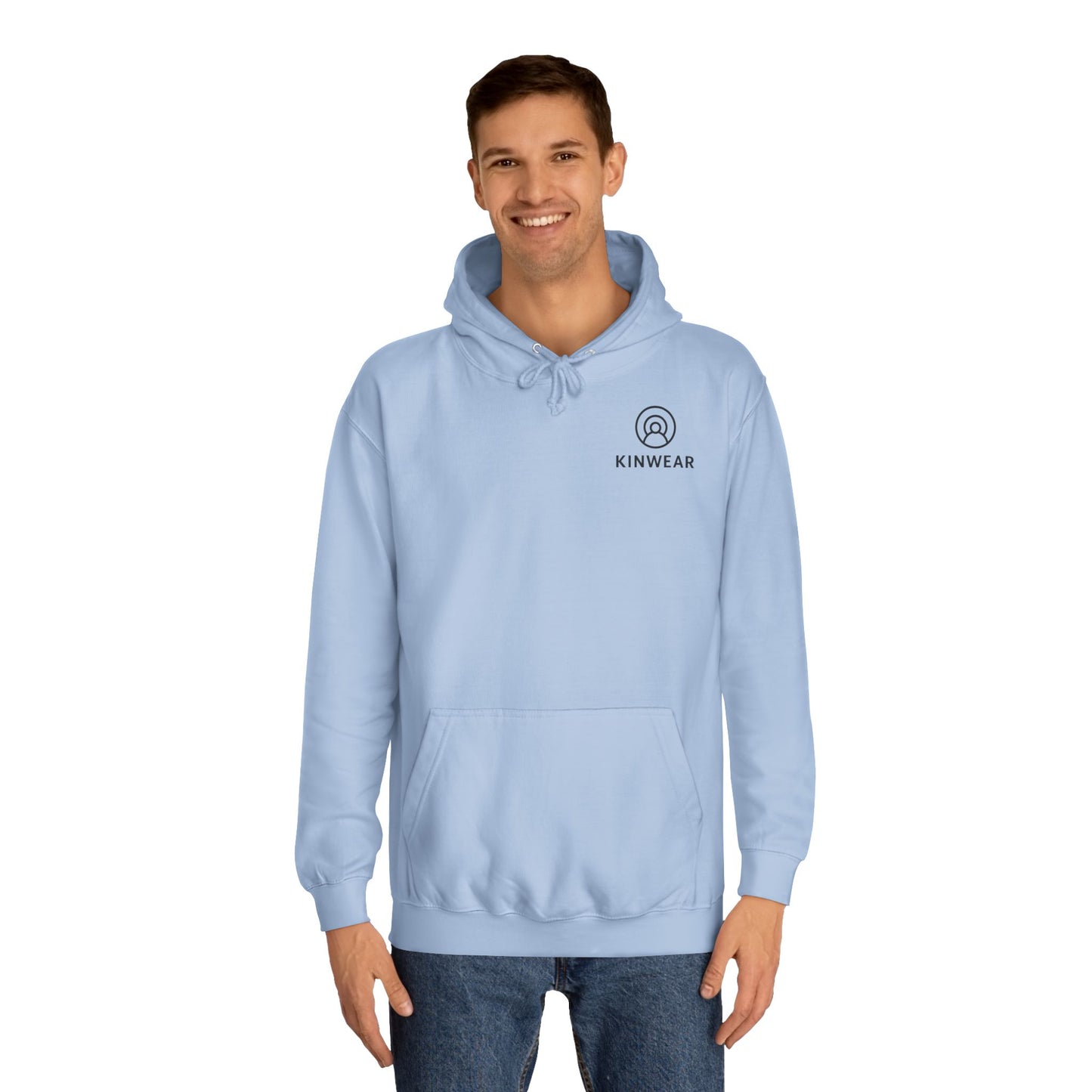 Kinwear signature hoodie - Black logo