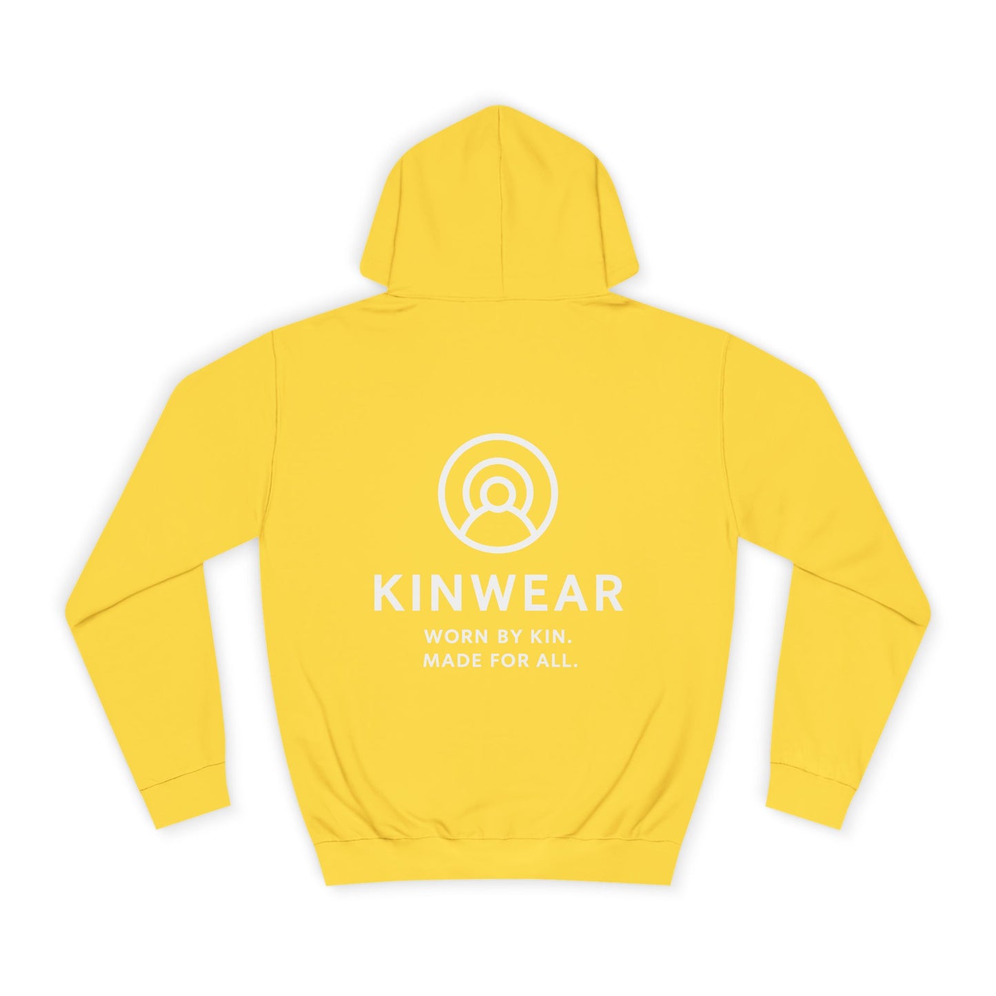 Kinwear signature hoodie - white logo