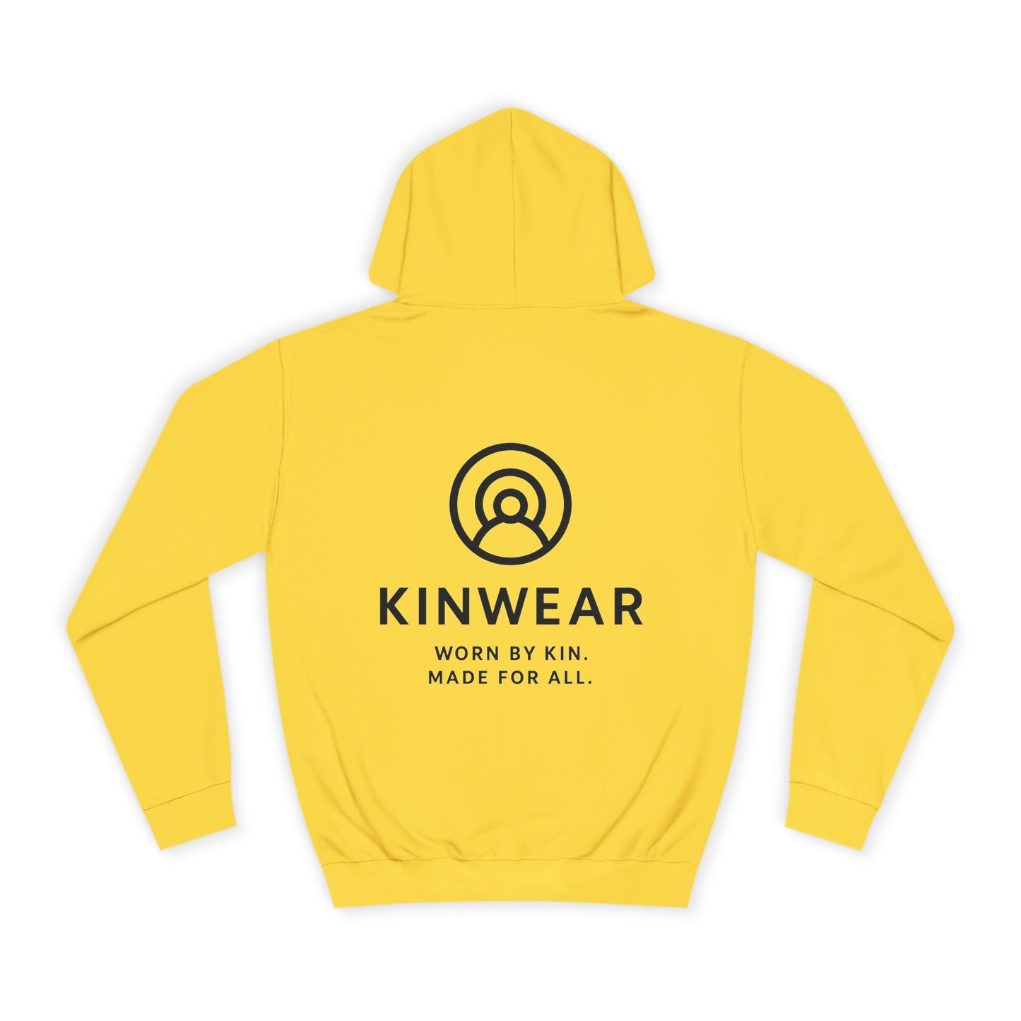 Kinwear signature hoodie - Black logo