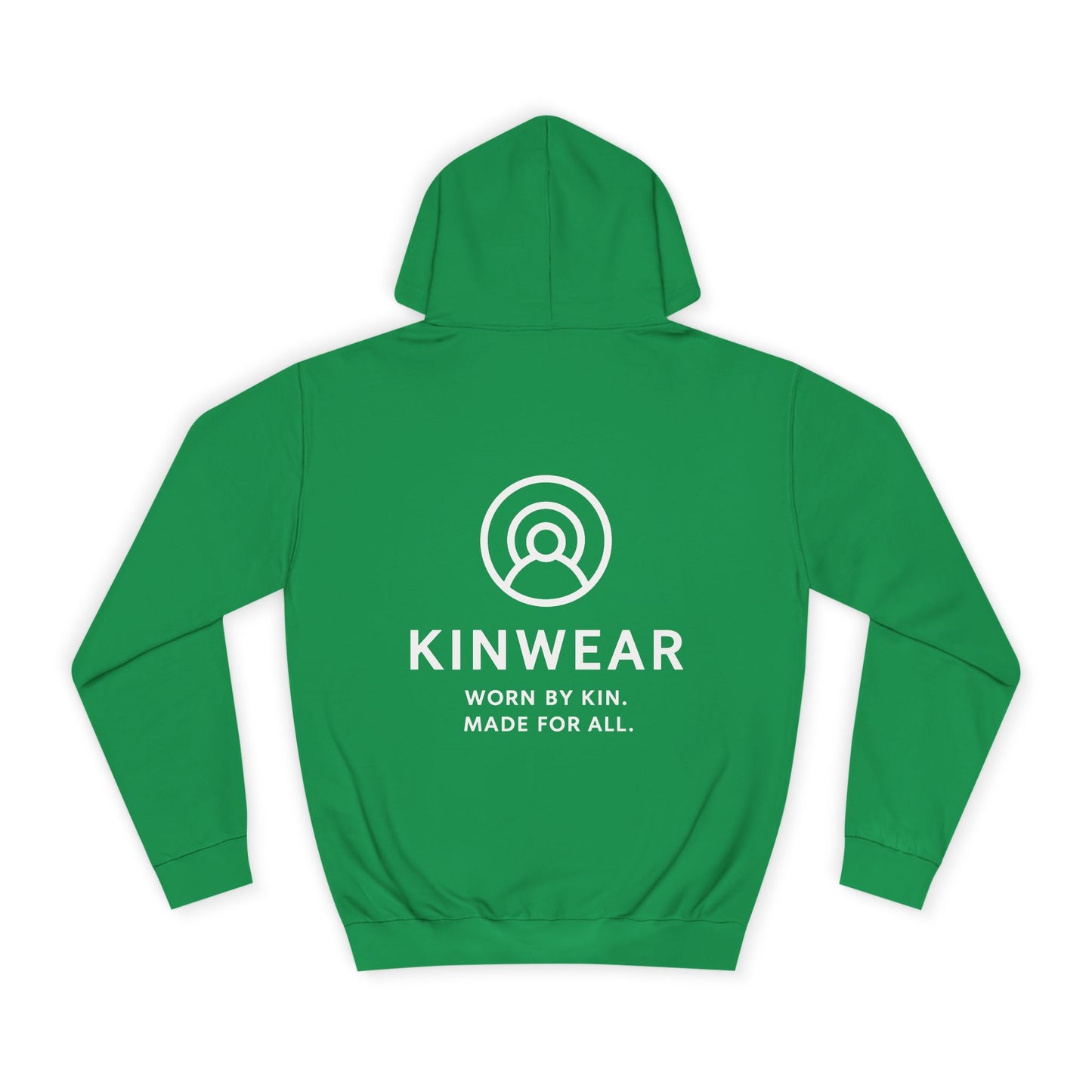 Kinwear signature hoodie - white logo
