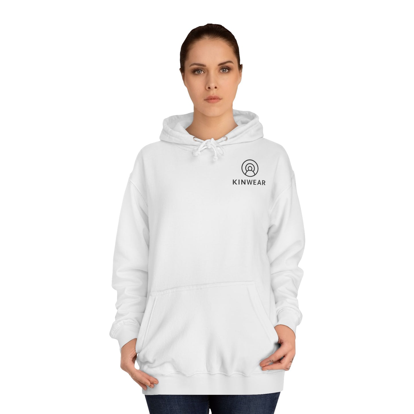 Kinwear signature hoodie - Black logo