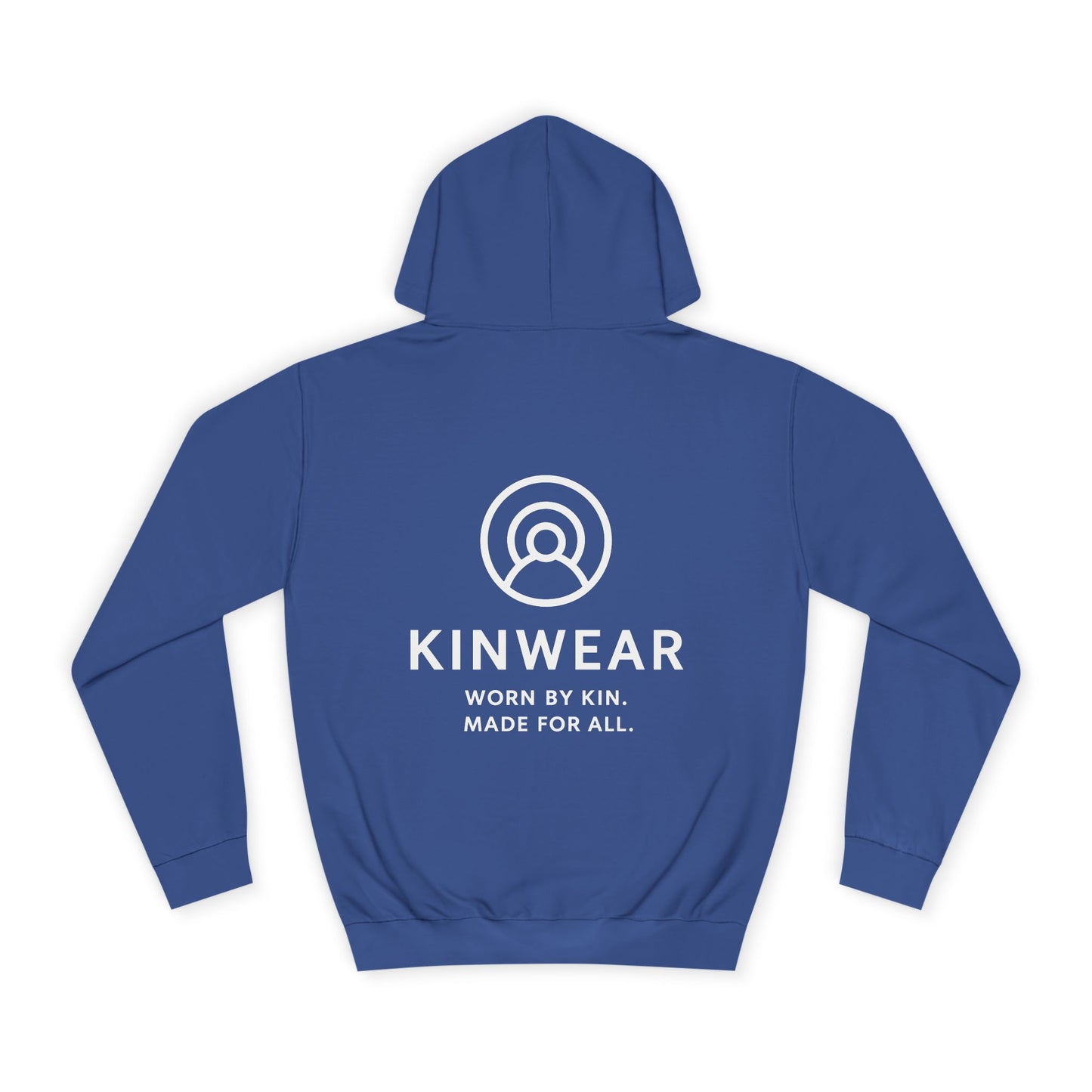 Kinwear signature hoodie - white logo