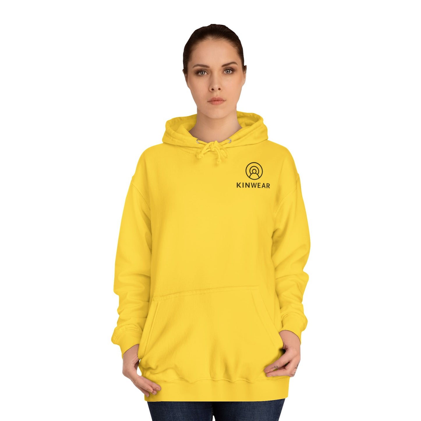Kinwear signature hoodie - Black logo
