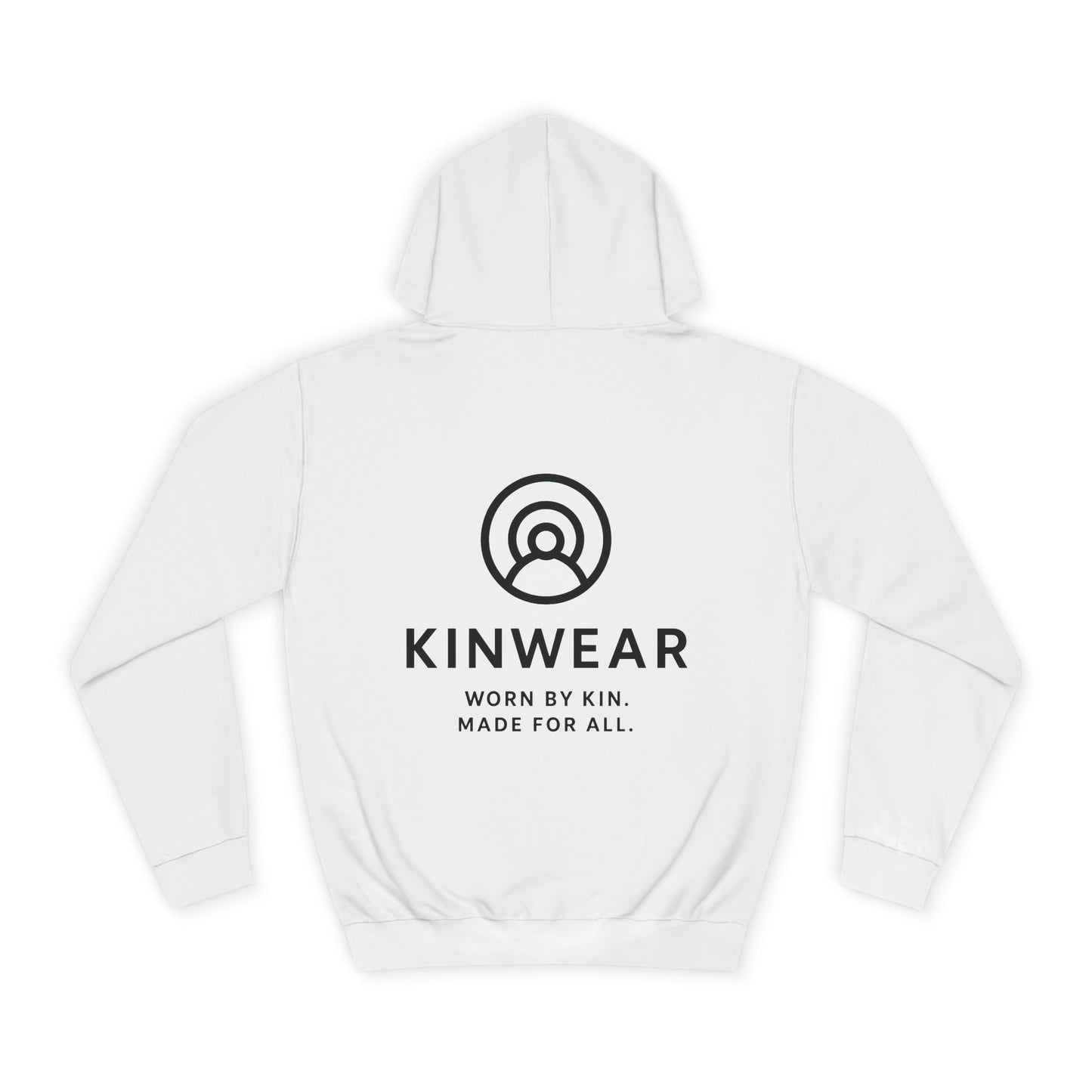 Kinwear signature hoodie - Black logo