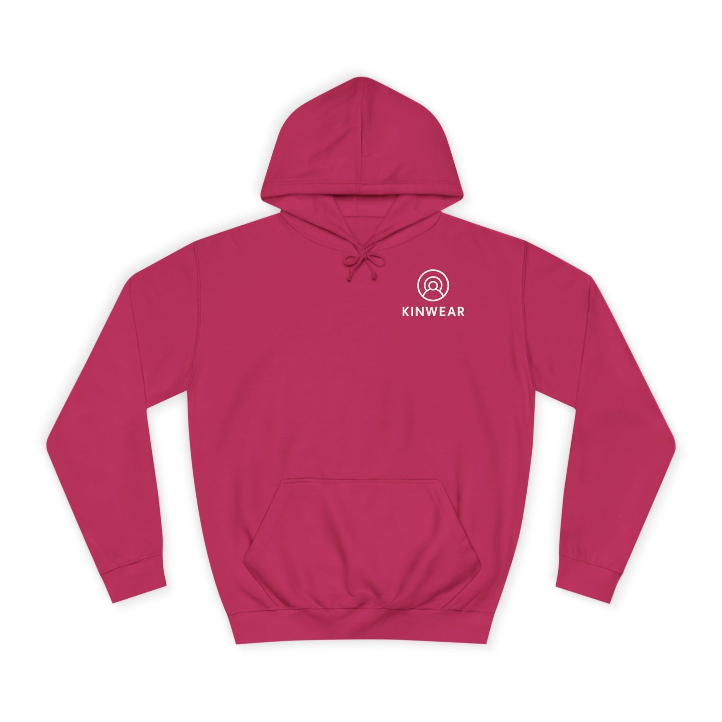 Kinwear signature hoodie - white logo