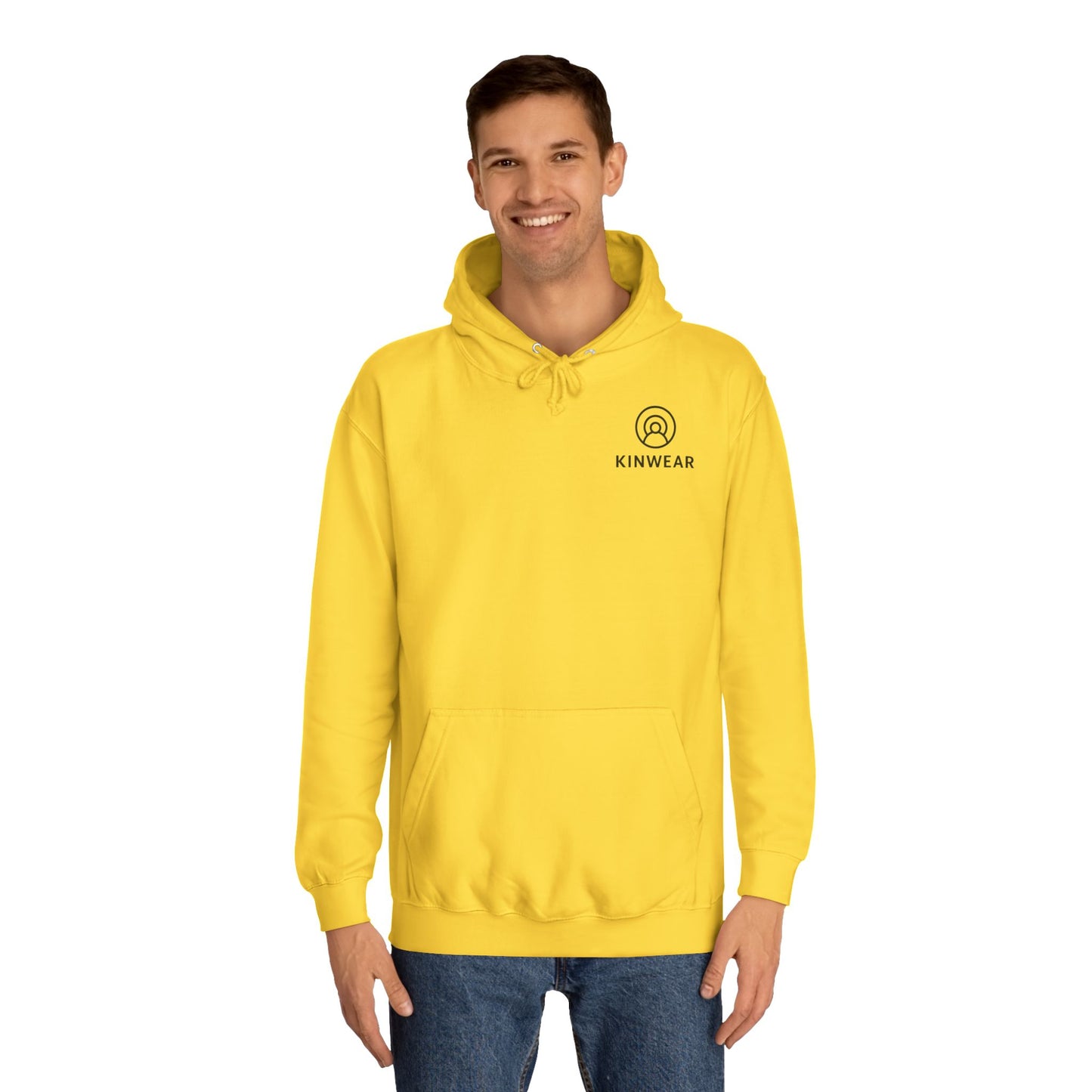 Kinwear signature hoodie - Black logo