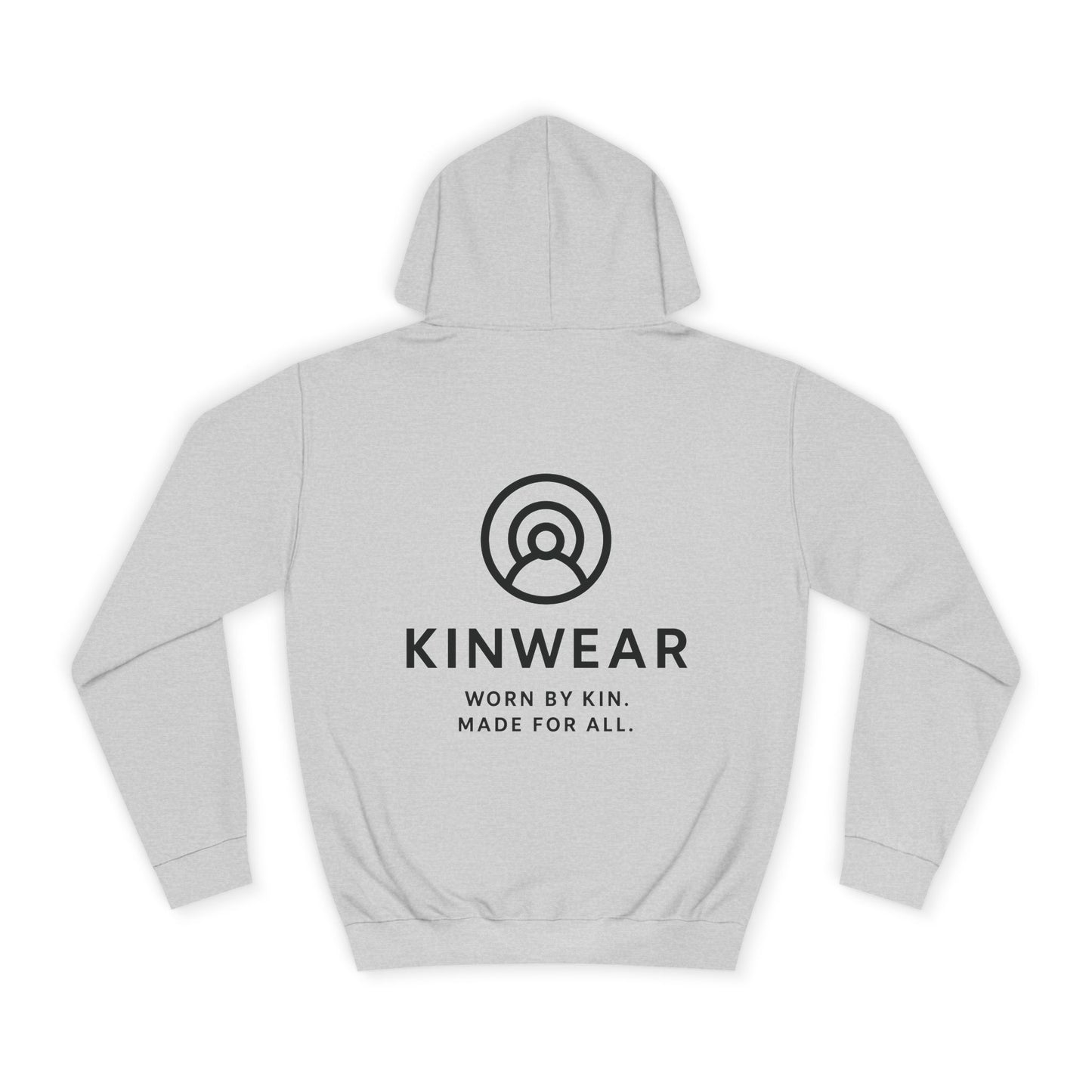 Kinwear signature hoodie - Black logo