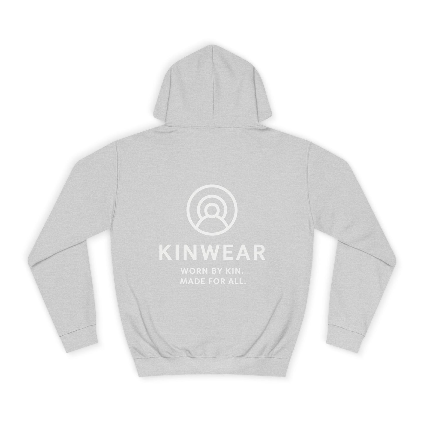 Kinwear signature hoodie - white logo