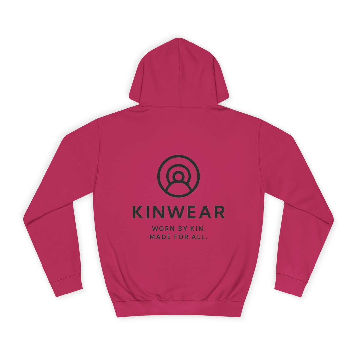 Kinwear signature hoodie - Black logo