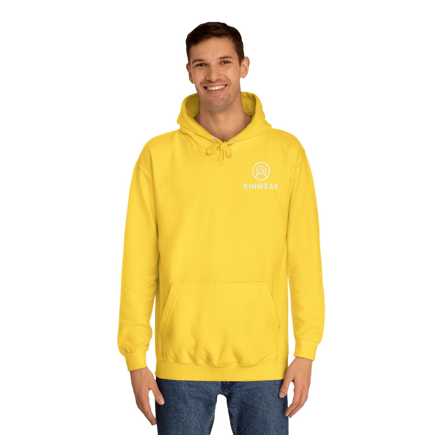 Kinwear signature hoodie - white logo