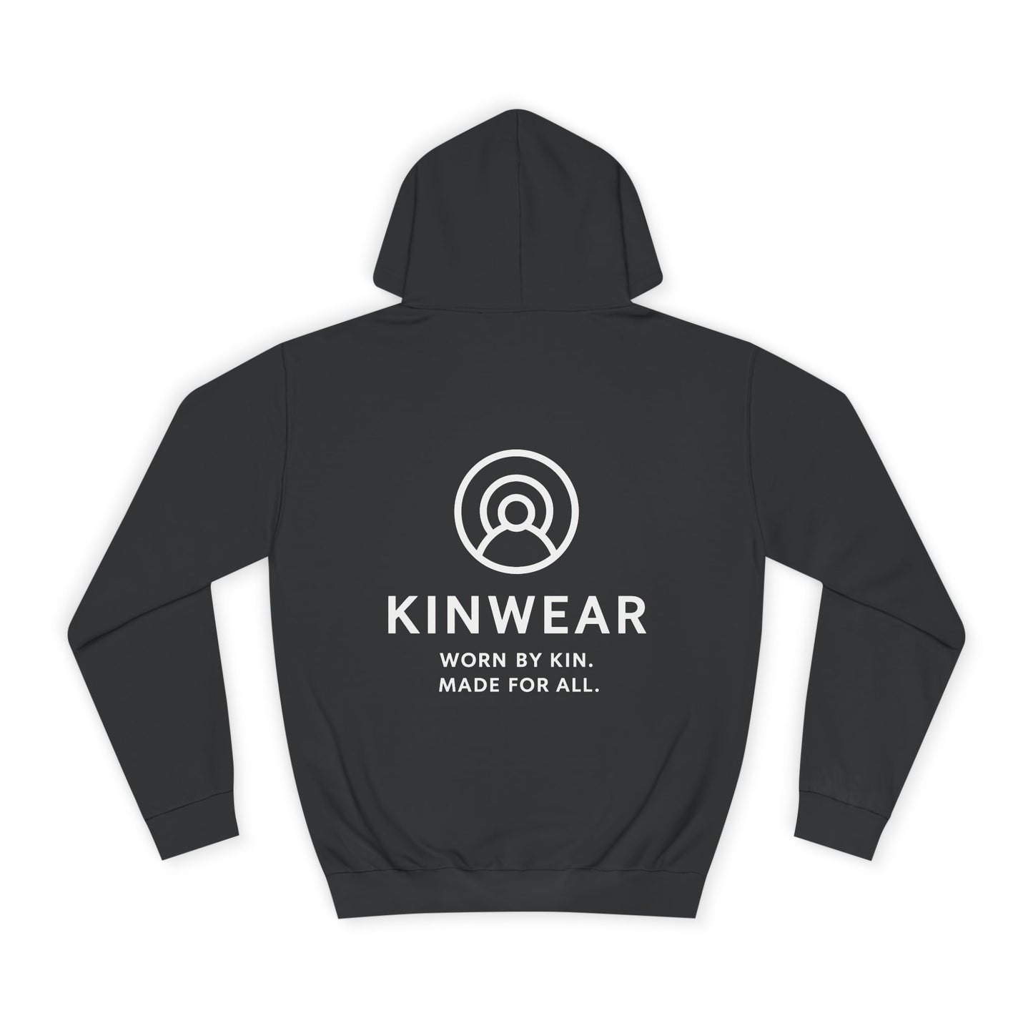 Kinwear signature hoodie - white logo