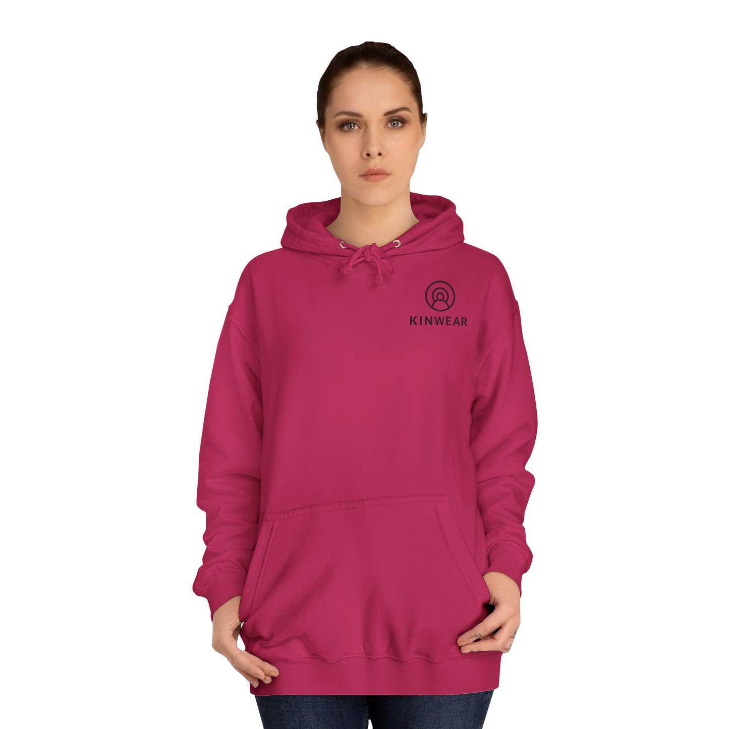 Kinwear signature hoodie - Black logo