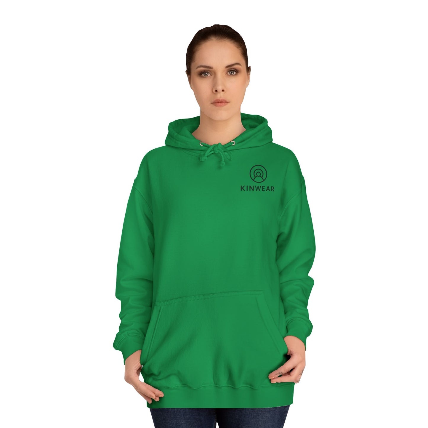 Kinwear signature hoodie - Black logo