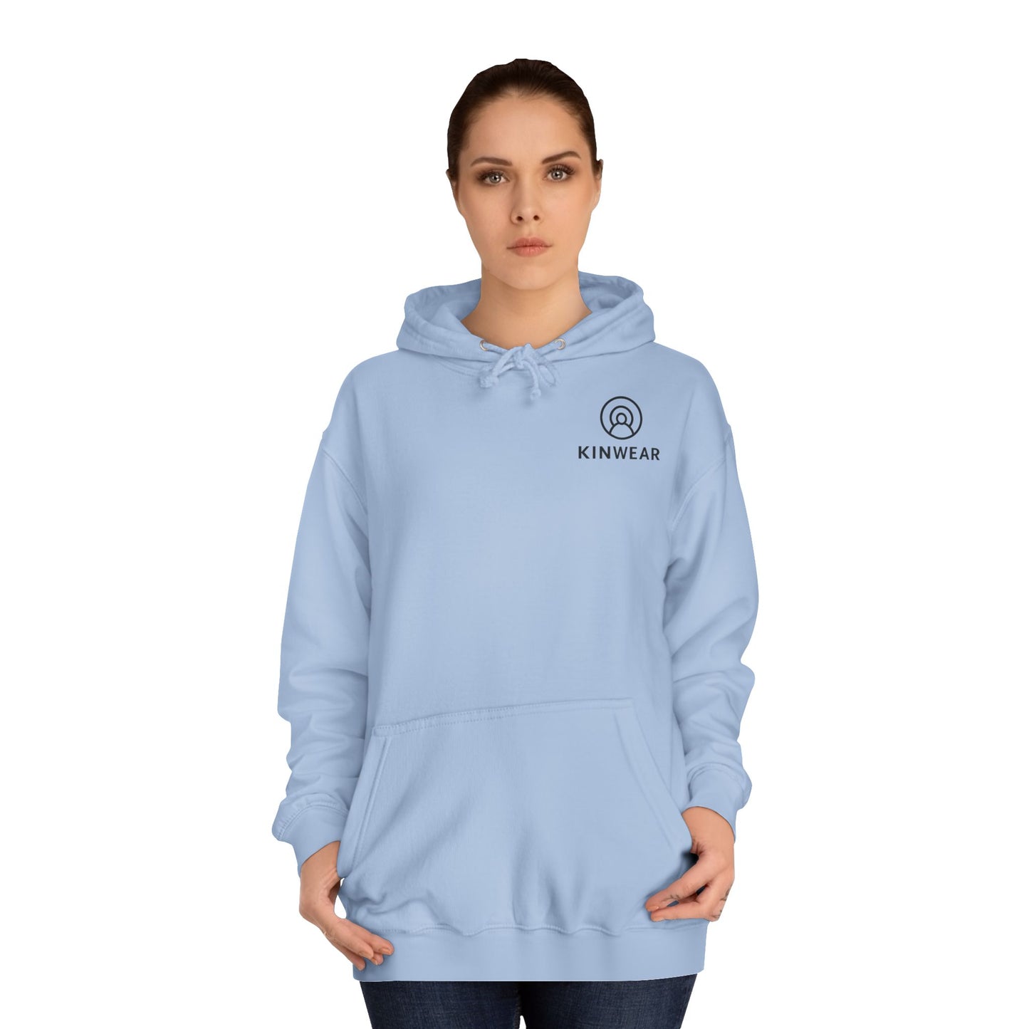 Kinwear signature hoodie - Black logo