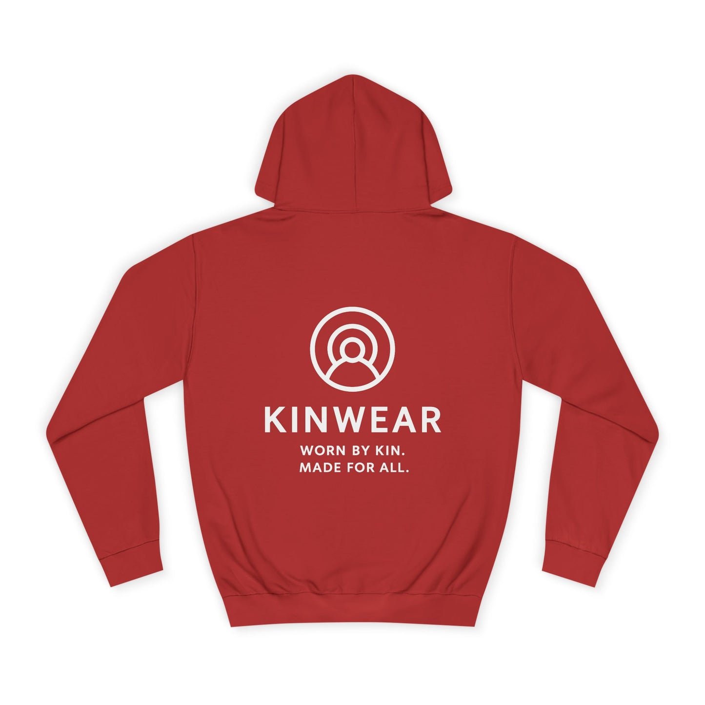 Kinwear signature hoodie - white logo