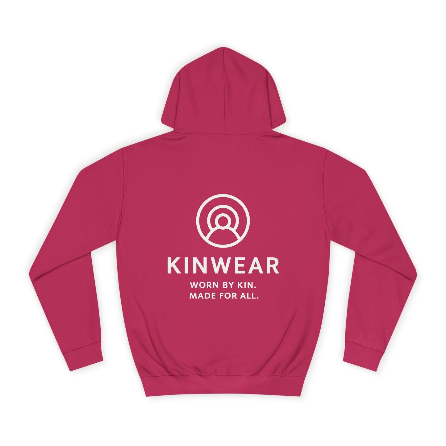 Kinwear signature hoodie - white logo